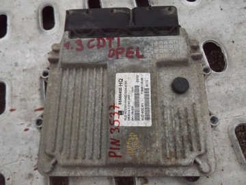 КОМПЬЮТЕР ECU MERIVA 55566400 HQ MJD6O2.M1+PIN