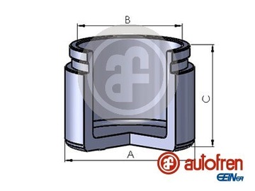 ПОРШЕНЬ DO СУППОРТА NISSAN PATROL Y60 51MM 4.2D 4X4