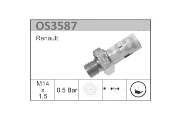 CALORSTAT BY VERNET ДАТЧИК ДАВЛЕНИЯ МАСЛА DACIA DUSTER DUSTER SUV