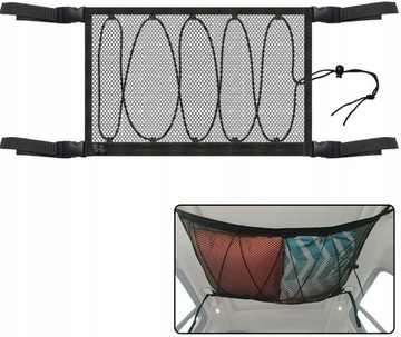 СЕТКА БАГАЖНИКА NA КРЫША АВТОМОБИЛЬНЫЙ 90X65CM