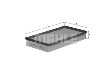 ФИЛЬТР ВОЗДУХА KNECHT LX 684 LX684