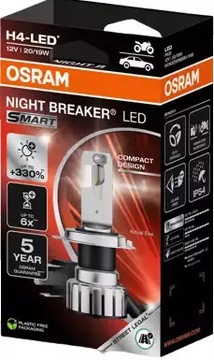 OSRAM NIGHT BREAKER LED (LEUCHTDIODE) SMART GLÜHBIRNE H4