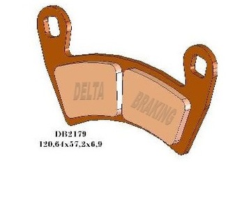 КОЛОДКИ ТОРМОЗНЫЕ DELTA ПЕРЕД POLARIS RZR 1000 XP RZR-4 900 800 RANGER LSV