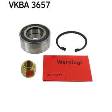 КОМПЛЕКТ ПОДШИПНИКОВ ШЕСТЕРНИ SKF VKBA 3657