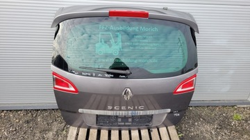 RENAULT SCENIC III 2010 КРЫШКА БАГАЖНИКА TEKNG