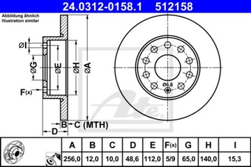 ДИСК ТОРМОЗНОЙ POWERDISC 24.0312-0158.1