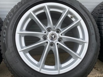 ШЕСТЕРНИ ЗИМНИЕ MERCEDES E CLASS W213 225/55/17 RFT PIRELLI СУПЕР !