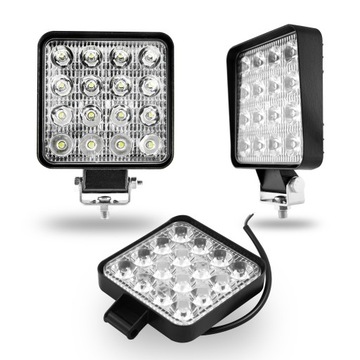 ФАРА РОБОЧА LED (СВІТЛОДІОД) 48W ПРОТИТУМАНКА ПРОЖЕКТОР 12V 24V