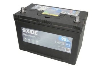 АККУМУЛЯТОР EXIDE PREMIUM 12V 95AH 800A L+ EA955 MOŻLIWY DOWÓZ МОНТАЖ