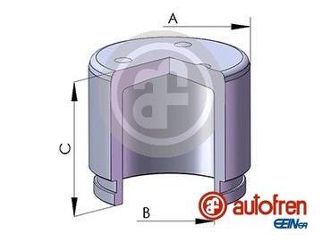 ПОРШЕНЬ HAM. MITSUBISHI LANCER 1,5-2,0 08- D025240 AUTOFREN SEINSA