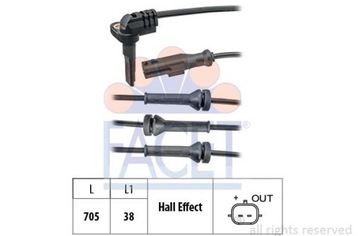 АКСЕССУАРЫ / ОДИНАРНОЕ ЗАПЧАСТИ FACET 210102