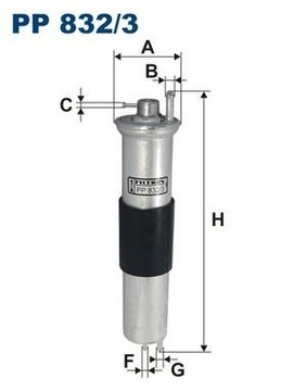 ФИЛЬТР ТОПЛИВА BMW SERIA 3 (E46)