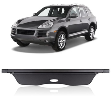 PORSCHE CAYENNE I 9PA 2002-2010 ШТОРКА БАГАЖНИКА ЧЕРНАЯ 7L5867773