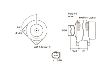 MAGNETI MARELLI ГЕНЕРАТОР BMW 3 E46 5 E39 X3 E83 X5 E53 LAND ROVER