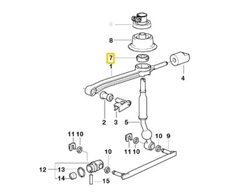BMW E36 E46 E39 ВТУЛКА СУМКА МЕХАНИЗМ ПЕРЕКЛЮЧЕНИЯ ПЕРЕДАЧ / КУЛИСА ДОМКРАТ ПЕРЕДАЧ 1220600 OE