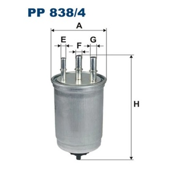 ФИЛЬТР ТОПЛИВА ФИЛЬТРON PP 838/4