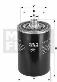 ФИЛЬТР АВТОМАТ КОРОБКИ ПЕРЕДАЧ MANN-FILTER WD 940/4