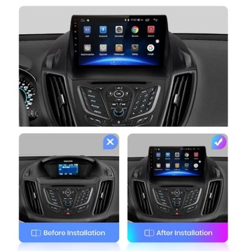 РАДИО НАВИГАЦИЯ ANDROID FORD KUGA 2 C-MAX ESCAPE 2011-2021 WIFI GPS