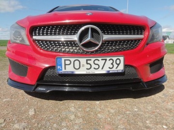 НАКЛАДКА СПОЙЛЕР BRABUS БАМПЕР MERCEDES CLA W117 AMG