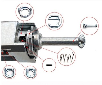 BMW X3 E83 ЗАМОК ВСТАВКА BEBENEK КОМПЛЕКТ РЕМОНТНЫЙ