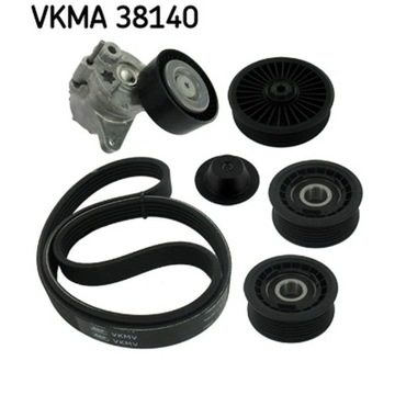 КОМПЛЕКТ РЕМНЯ ПОЛИКЛИНОВОГО ПОЛИКЛИНОВОГО SKF VKMA 38140