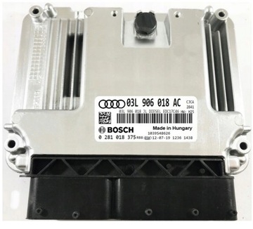 КОМПЬЮТЕР ECU AUDI A4 2.0 03L906018AC 0281018375 