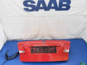 КРИШКА БАГАЖНИКА SAAB 9-3 II 93 OE 02-07R. КОЛІР 278 ЧЕРВОНА