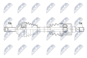 ПОЛУОСЬ ПРИВОДНАЯ МИНИ COUNTRYMAN COOPER S/COOPER S A