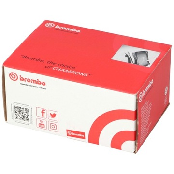 КОЛОДКИ HAM. ЗАДНИЙ BREMBO