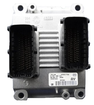 КОМПЬЮТЕР ECU OPEL CORSA D 1.4 55557934 0261208941 