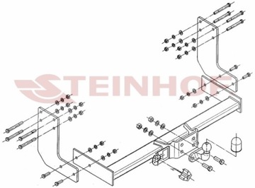 КРЮК БУКСИРОВОЧНЫЙ VW CRAFTER FURGON, MINIBUS (3,5T) (