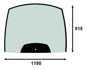 СТЕКЛО ПЕРЕДНЯЯ KUBOTA M6040 M7040 M8540 M9540 M6060 M7060 M8560 M9960 DTHC