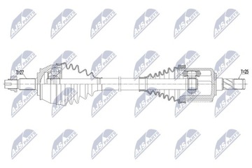 NTY NPW-AR-012 ВАЛ КАРДАННЫЙ