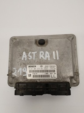 КОМПЬЮТЕР БЛОК УПРАВЛЕНИЯ ДВИГАТЕЛЯ OPEL ASTRA II 90562574