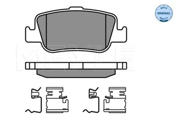 MEYLE КОЛОДКИ HAM. TOYOTA T. AURIS 06- Z ДАТЧИКОМ