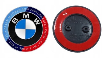 ЭМБЛЕМА BMW 82MM F10 F11 F12 F13 E81 E87 F06 F07 E63 E64 E85 E86 50JAHRE