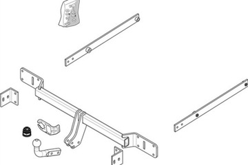 BRN493400 BRINK КРЮК БУКСИРОВОЧНЫЙ MERCEDES-BENZ CLASS C T-MODEL (S204) 07-