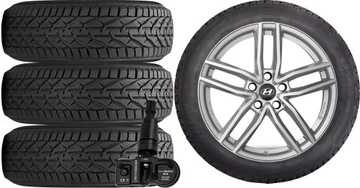 НОВЫЕ ШЕСТЕРНИ ЗИМА HYUNDAI SONATA RIKEN 225/50R17+TPMS