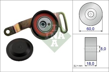 НАТЯЖИТЕЛЬ РЕМНЯ ПОЛИКЛИНОВЫЙ DB M160/OM660 533007810