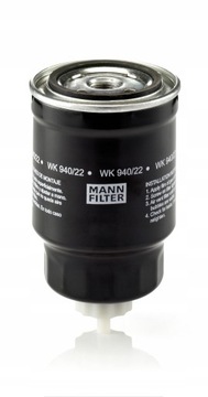 MANN-FILTER MANN-FILTER WK 940/22 ФИЛЬТР ТОПЛИВА