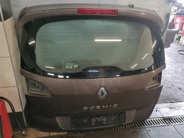 RENAULT SCENIC III 10R КРЫШКА БАГАЖНИКА СТЕКЛО ЗАД ФОНАРИ TECNB