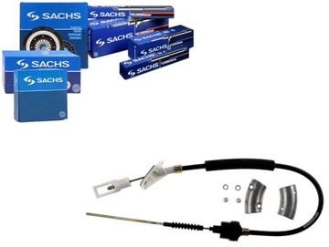 SACHS ТРОС ТРОС СЦЕПЛЕНИЯ 55196302 1558931 9S517