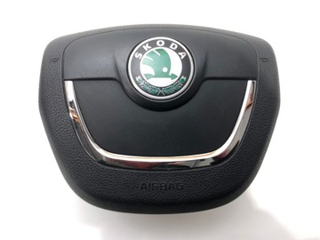 ПОДУШКА ВОЗДУШНАЯ ВОДИТЕЛЯ SKODA OCTAVIA II 1Z0880201AH 04-13 AIRBAG