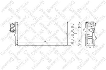 ОБОГРЕВАТЕЛЬ AUDI OPEL MOVANO A 99-01