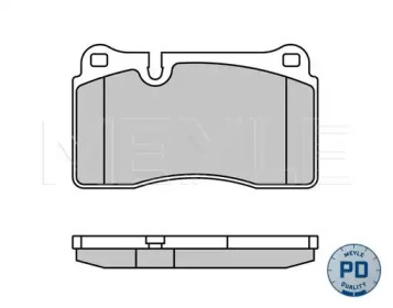 КОЛОДКИ ТОРМОЗНЫЕ VOLKSWAGEN SEAT AUDI MEYLE