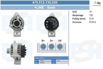 BV PSH 475.512.130.050 ГЕНЕРАТОР