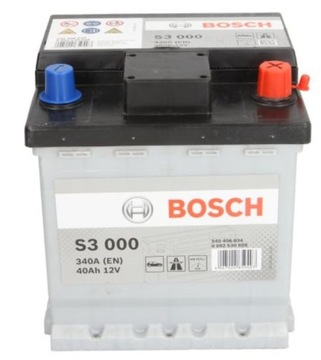 АККУМУЛЯТОР BOSCH 40AH/340A S3 L-