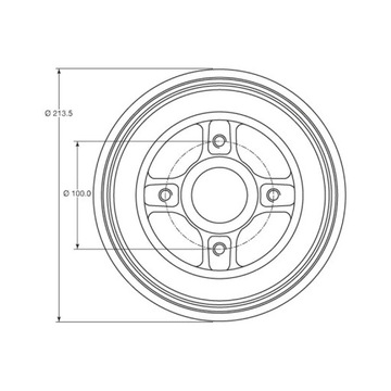 БАРАБАН ТОРМОЗНОЙ TRW DB4214MR