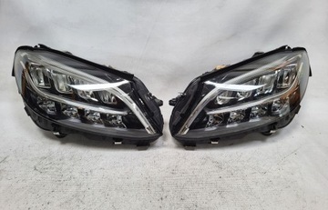 MERCEDES C- CLASS W205 LIFTING LED (СВІТЛОДІОД) HIGH PERFORMANCE ЛІВА + ПРАВЕ F-V.AT