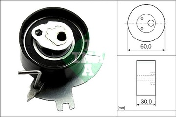INA РОЛИК НАТЯЖИТЕЛЬНЫЙ РЕМНЯ ГРМ DS DS 4 DS 5 DS 7 CITROEN C4